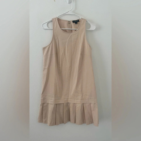 J Crew Pleated Hem Drop Waist Shift Dress Chic Preppy Classy Retro Career NWT XS - Picture 1 of 10